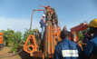 Cardinal has nine drill rigs on site at Namdini in Ghana 