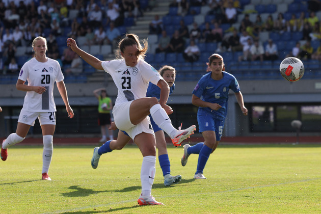 (SP)SLOVENIA-LJUBLJANA-FOOTBALL-UEFA WOMEN'S NATIONS LEAGUE-LEAGUE B-SLOVENIA VS GREECE