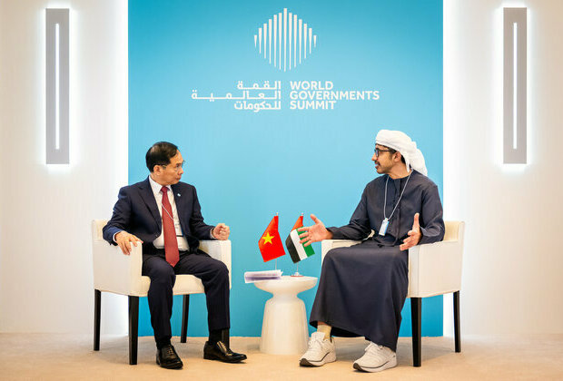 Abdullah bin Zayed, Vietnam's Deputy Prime Minister discuss strengthening cooperation, partnership