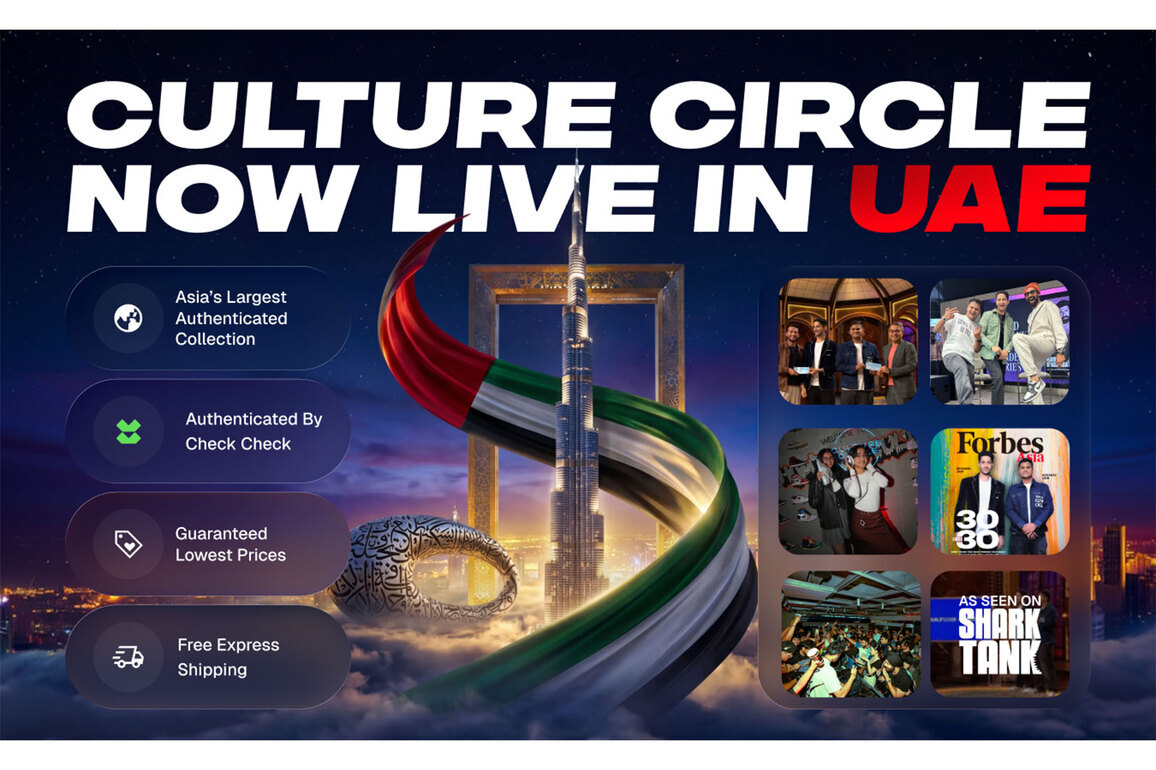 Culture Circle Enters UAE to Build GCC's Most Trusted Indian Sneaker & Streetwear Marketplace