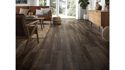 Stunning Malmo™ Senses multi-width LVT nails the reclaimed flooring look