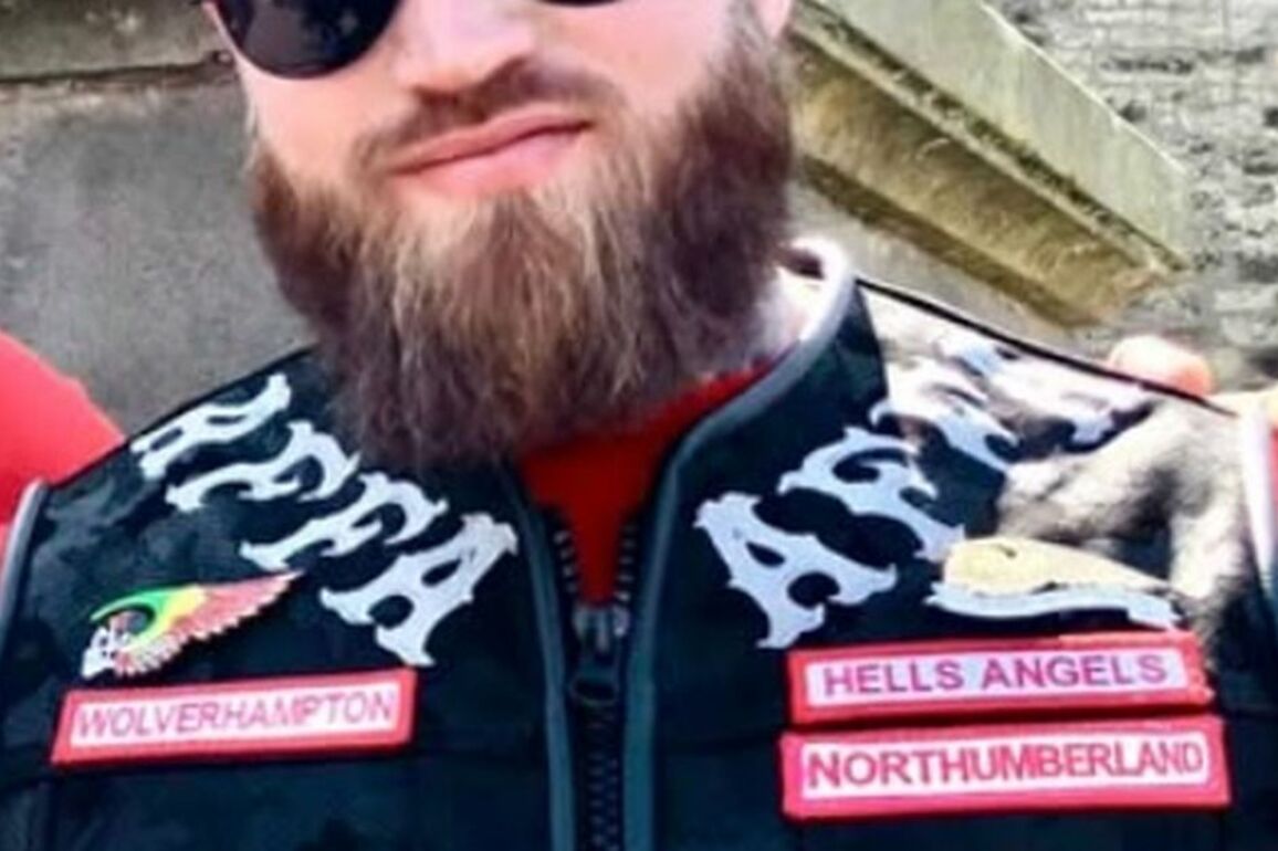 Hells Angels pay tribute at funeral after one of their bikers dies in crash
