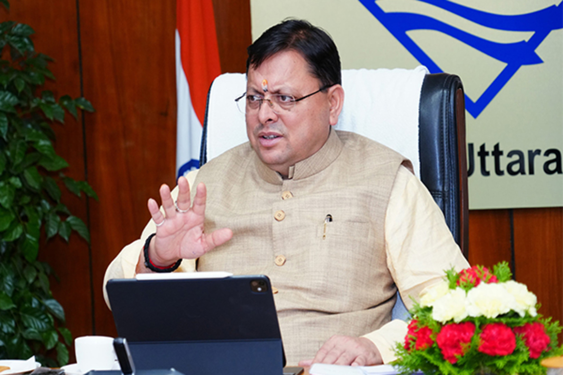 Uttarakhand CM Pushkar Singh Dhami chairs Skill Development and Labour Department meeting in Dehradun