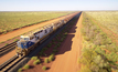  FMG rail line in the Pilbara. Photo courtesy of FMG.