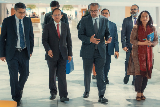 WHO DG holds talks with PM's Secy on partnership at Global Traditional Medicine Centre