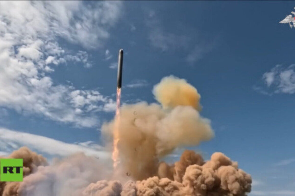 Russia test-fires state-of-the-art ICBM 