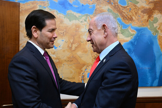 Israeli PM holds talks with US State Secy on Trump's Gaza peace plan