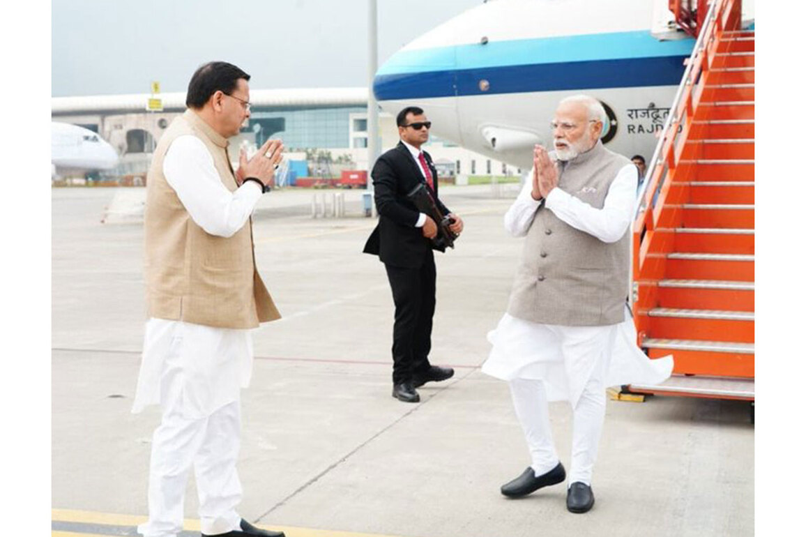 Uttarakhand: PM Modi reaches Dehradun to review relief and rescue work in disaster-affected areas