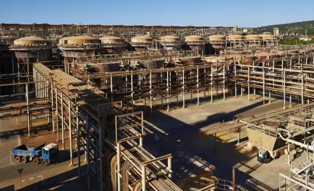 The Pinjarra refinery