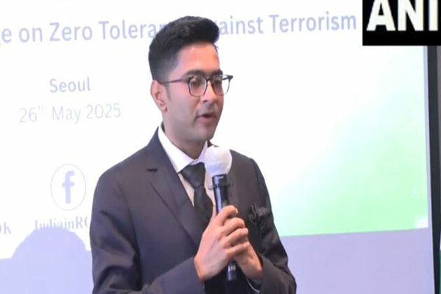 TMC MP Abhishek Banerjee in Seoul: "Support to Pakistan is support to terror organisation"