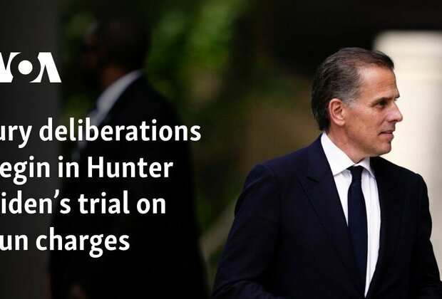 Jury deliberations begin in Hunter Biden&#039;s trial on gun charges