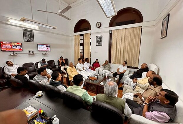 INDIA bloc floor leaders meet to discuss key issues for Winter Session of Parliament