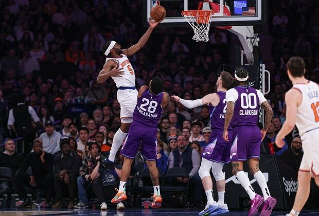 Another triple-double for Josh Hart sends sizzling Knicks past Jazz