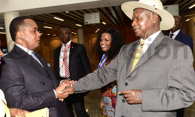 Museveni receives special message from Congo's Nguesso Museveni receives special message from Congo's Nguesso