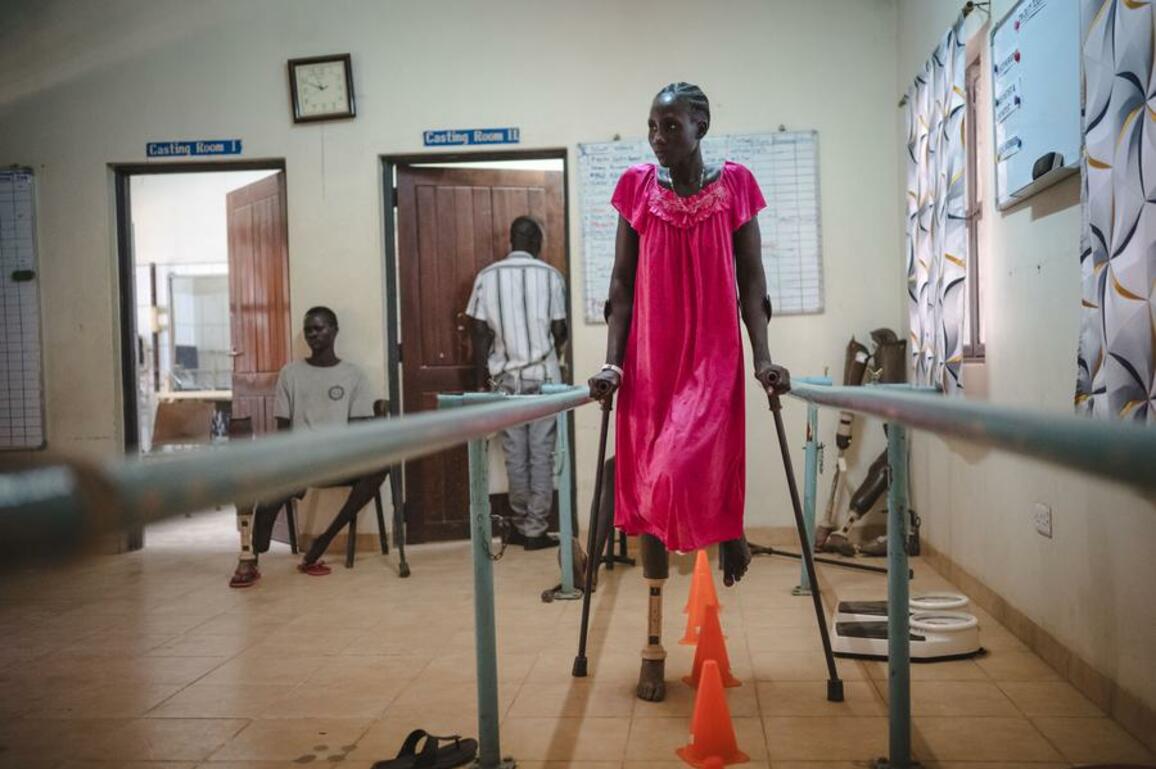 In Pics: Physical rehabilitation center assists refugees to regain their functions