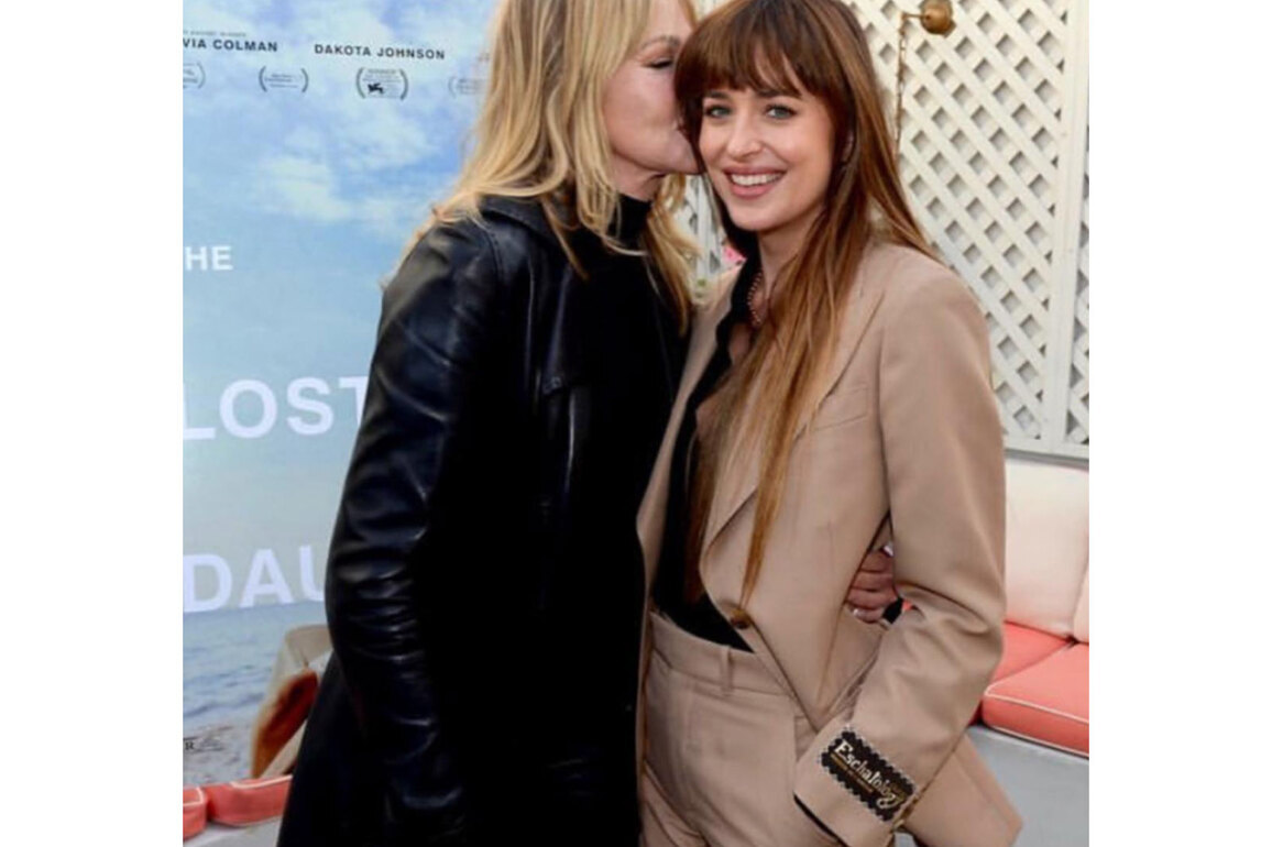 Melanie Griffith calls Dakota Johnson, Role Model romance "fabulous"