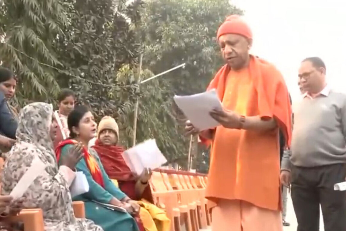 Uttar Pradesh CM addresses public grievances during 'Janta Darshan' in Gorakhpur