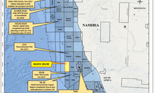  The location of Calima's new block and recent exploration activity