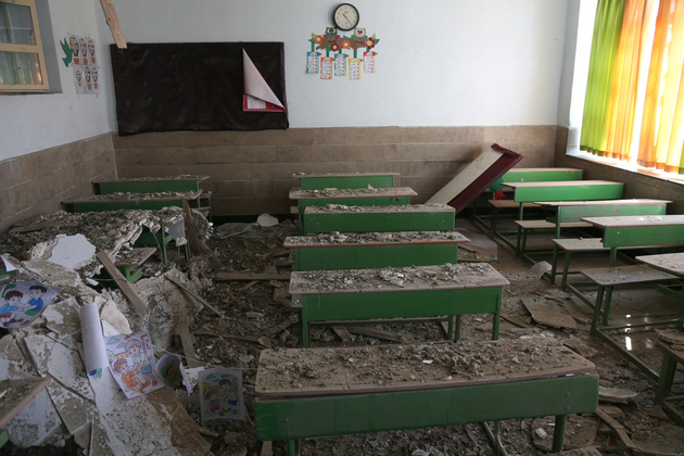 (SpotNews) IRAN-TEHRAN-SCHOOL-DAMAGE