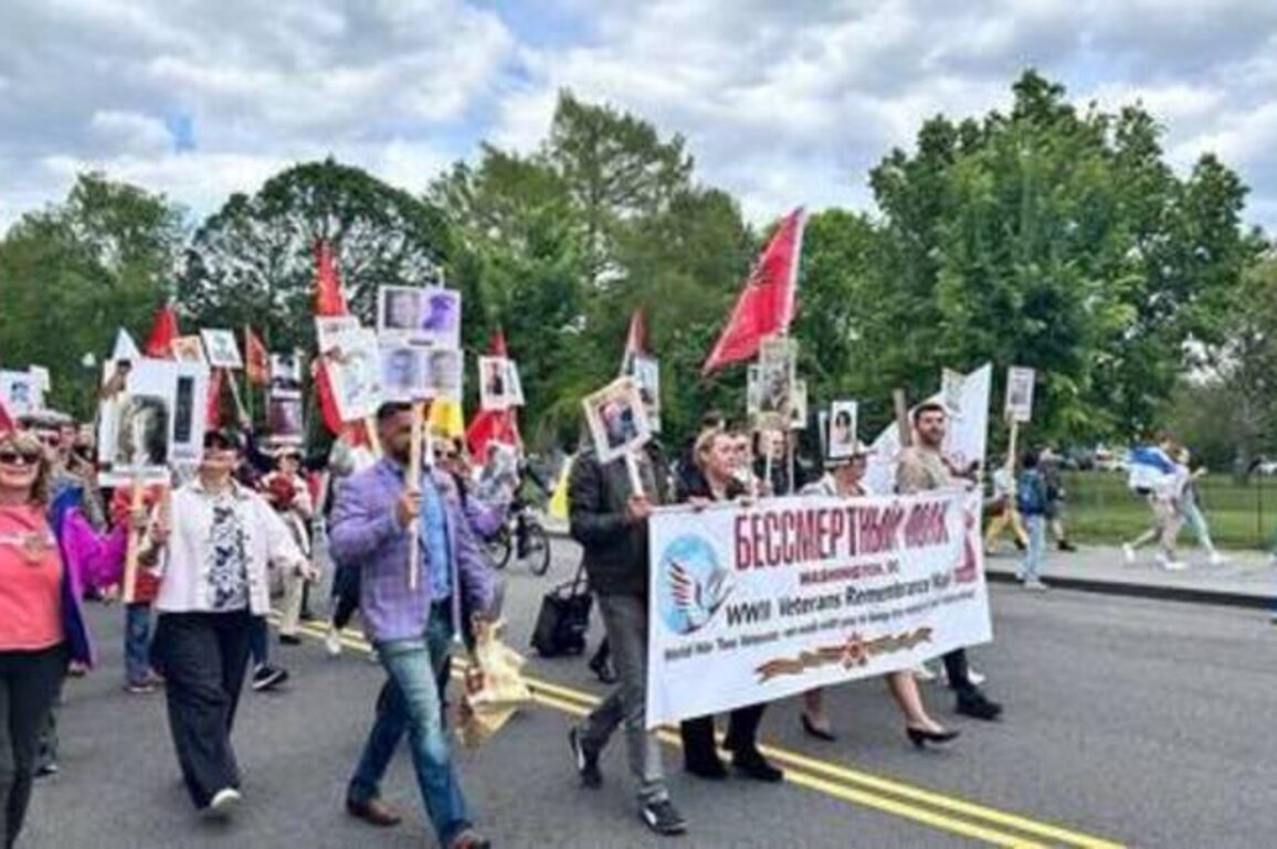 'Immortal Regiment' march held in Washington (PHOTOS)