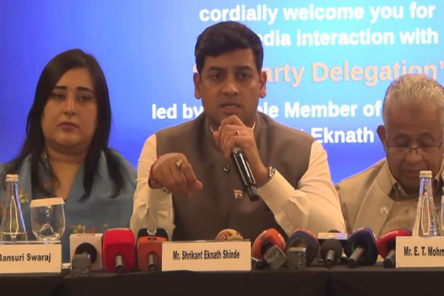 India chose dialogue, Pakistan responded with terror attacks: Shrikant Shinde in UAE