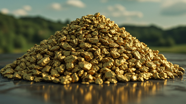 Pepitas de ouro