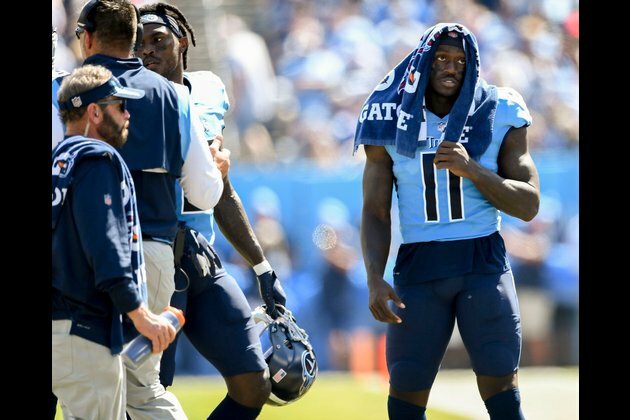 Titans WR A.J. Brown (hamstring) ruled out vs. Colts