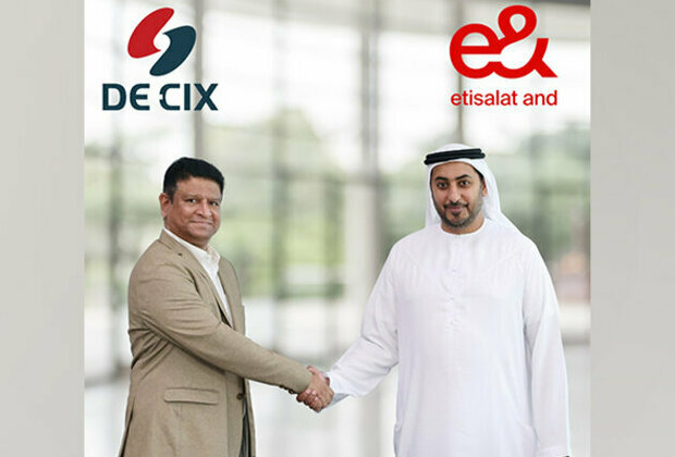 e& and DE-CIX India Partner to implement UAE-India Internet Corridor