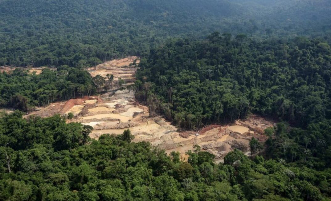 Garimpo ilegal na terra indígena Yanomami
