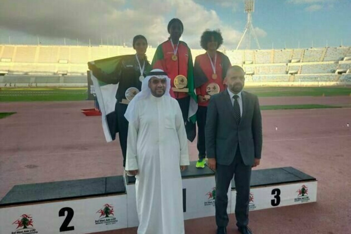 UAE win four medals at 3rd West Asia U20 Athletics Championship