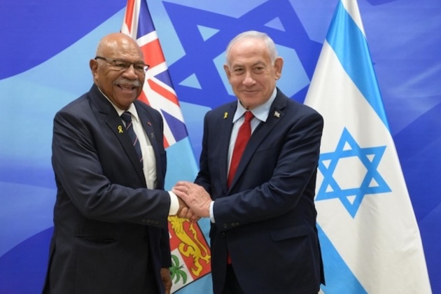 Fiji defies global shift, opens embassy in Jerusalem