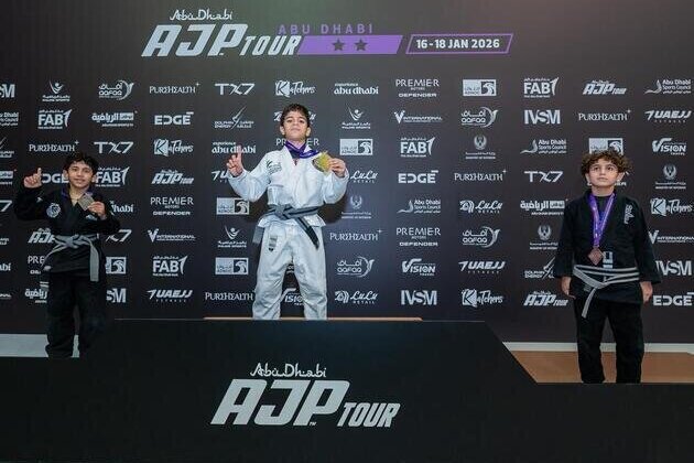 UAE tops leaderboard as youth talent shines on Day Two of Abu Dhabi International Jiu-Jitsu Championship