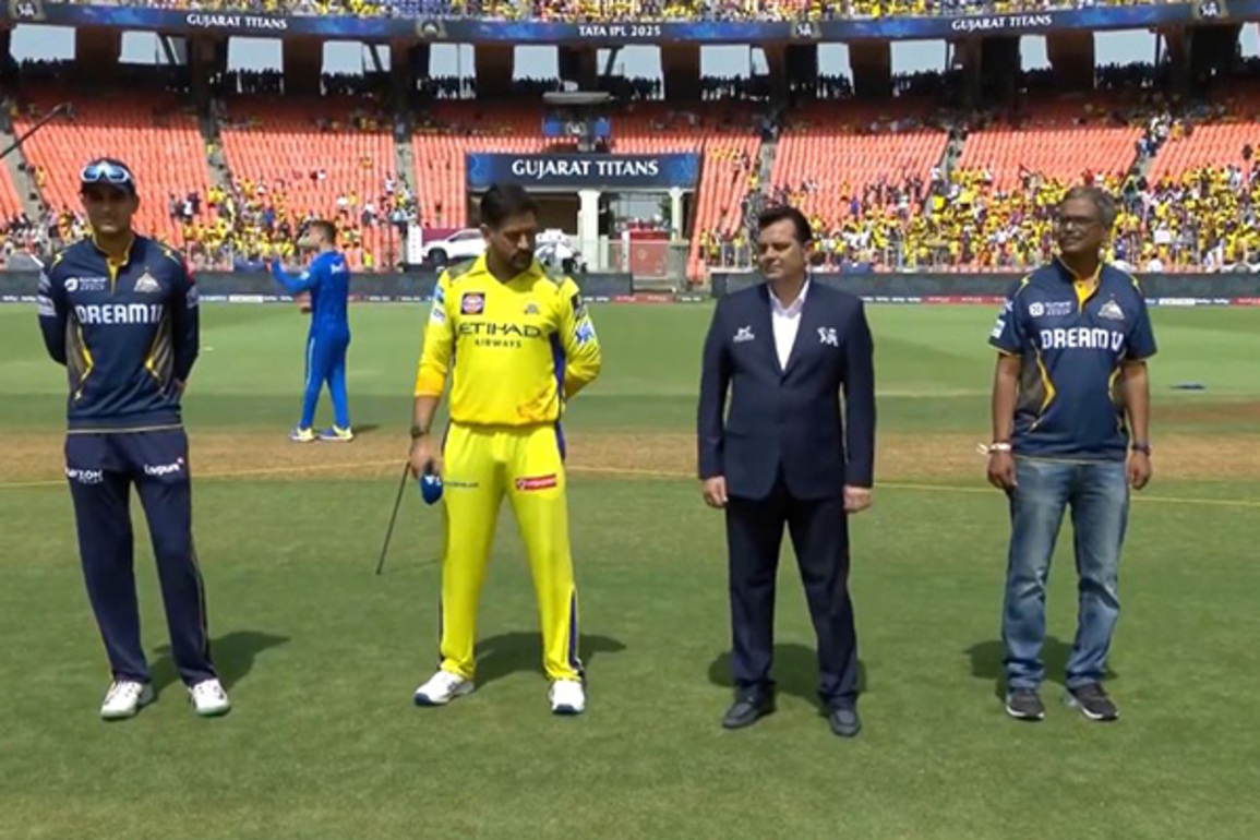 IPL 2025: Chennai Super Kings win toss; opt to bat first against Gujarat Titans
