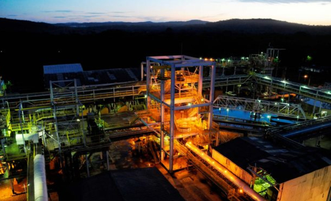 Mina de ouro em Crixás (GO)