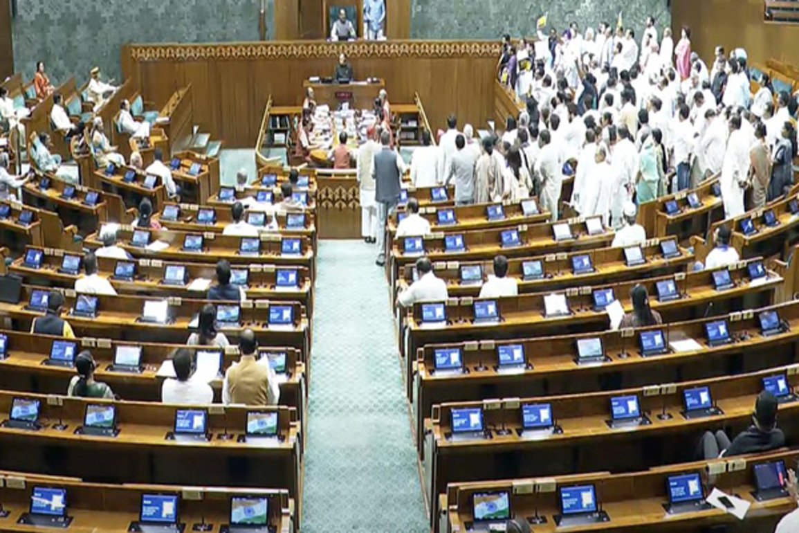 Lok Sabha adjourned till 2:00 PM today