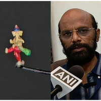 Telangana artist carves dancing Ganesha on eyelash tip