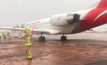  The plane in the gravel at Newman Airport