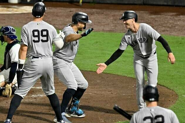 Yankees aim to ride home-run barrage into rematch vs. Rays