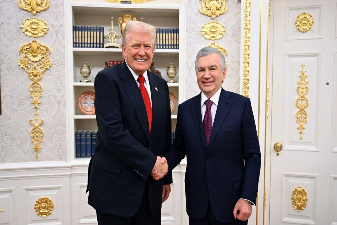 Donald Trump discusses launch of US-Uzbekistan Business and Investment Council with Uzbek President