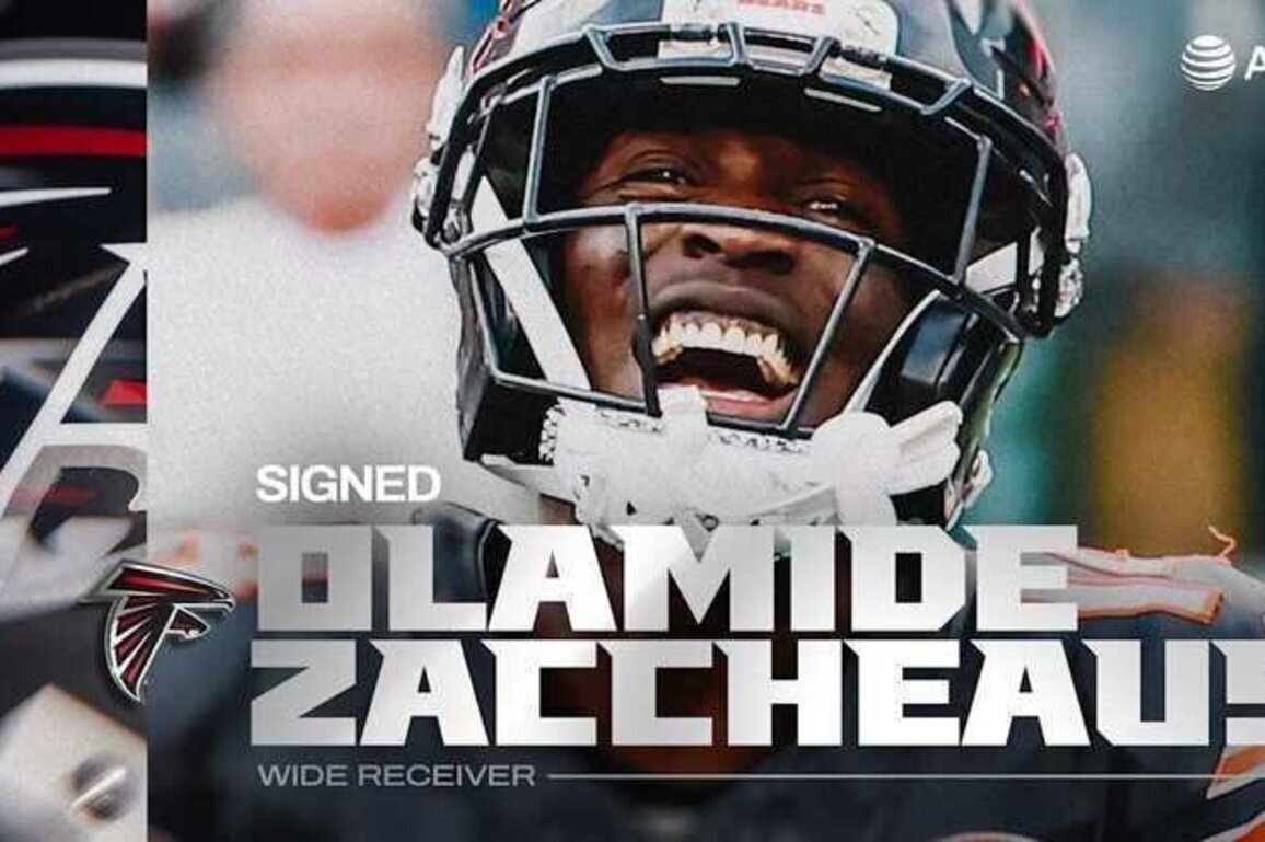 Atlanta Falcons sign WR Olamide Zaccheaus