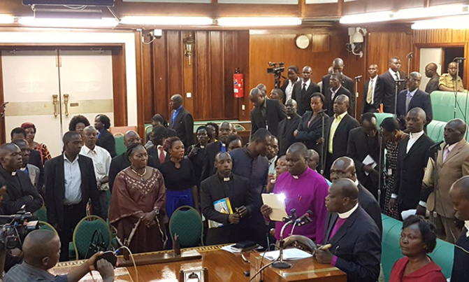 Clerics pray for Kadaga, Parliament sanity Clerics pray for Kadaga, Parliament sanity