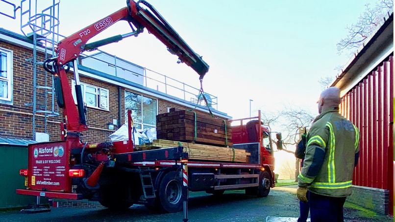 Kent fire station's call for help answered by Alsford