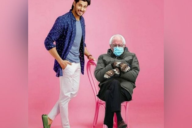 Sidharth Malhotra joins Bernie Sanders meme fest