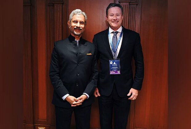 EAM Jaishankar meets Australian Intelligence chief Andrew Shearer on sidelines of Raisina Dialogue