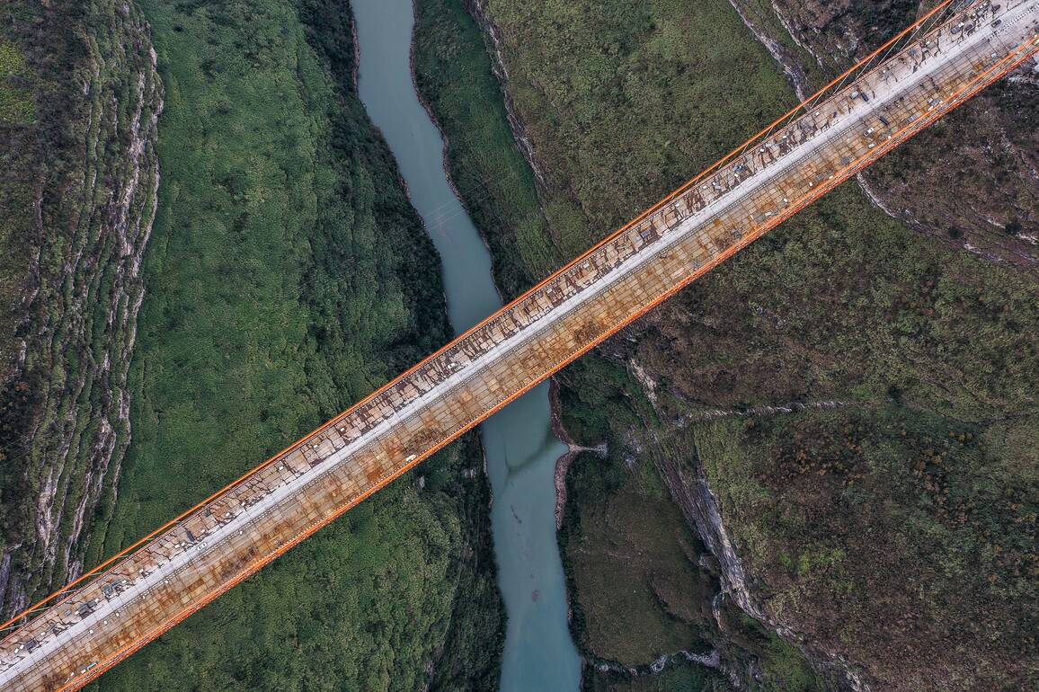 (GloriousGuizhou) CHINA-GUIZHOU-ANSHUN-PANZHOU HIGHWAY-TIANMEN GRAND BRIDGE-CLOSURE (CN)
