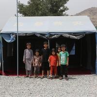 Asia Album: Children refugee camp in Afghanistan