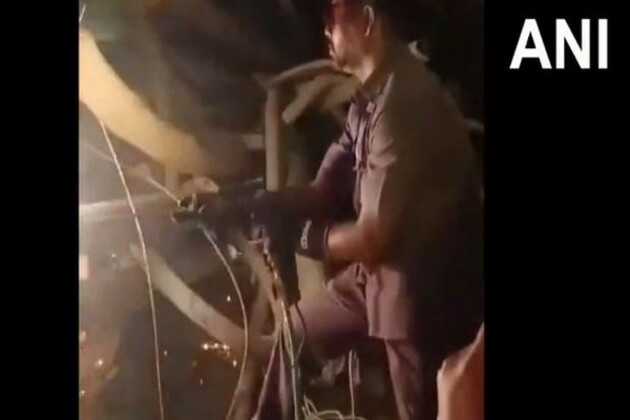 Telangana SLBC tunnel collapse: Rescue teams cut through rods as efforts continue to save trapped workers