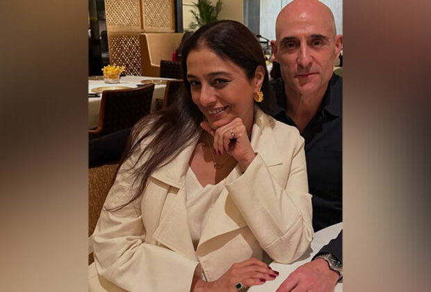 Tabu reunites with her 'Dune: Prophecy' co-star Mark Strong, shares pictures