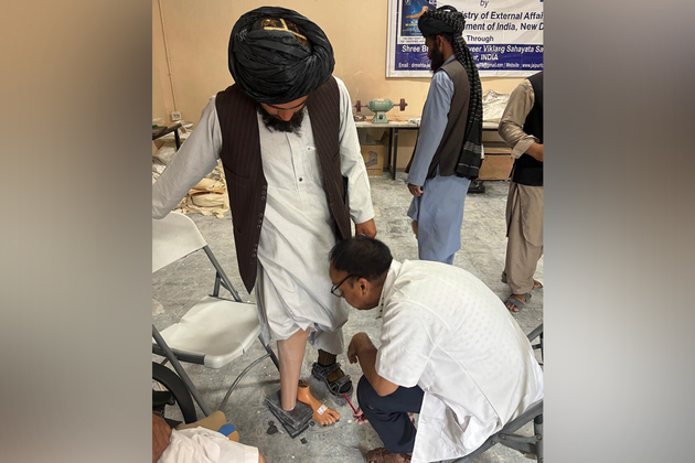 India hosts 'Jaipur Foot' camp in Kabul to aid Afghan amputees
