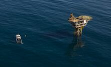 Triangle Energy's Cliff Head platform in the Perth Basin. 